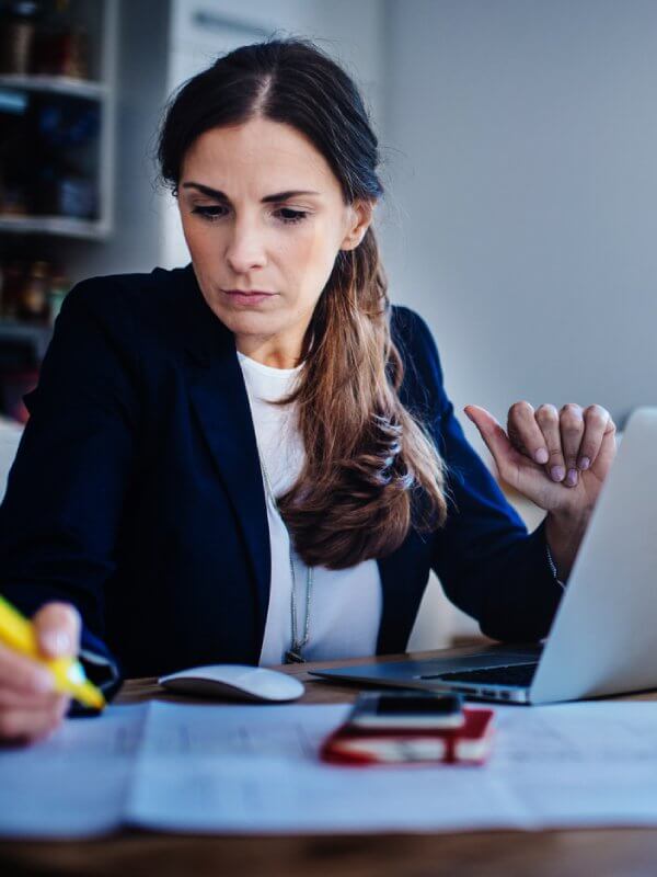 Business owner negotiating the hiring process